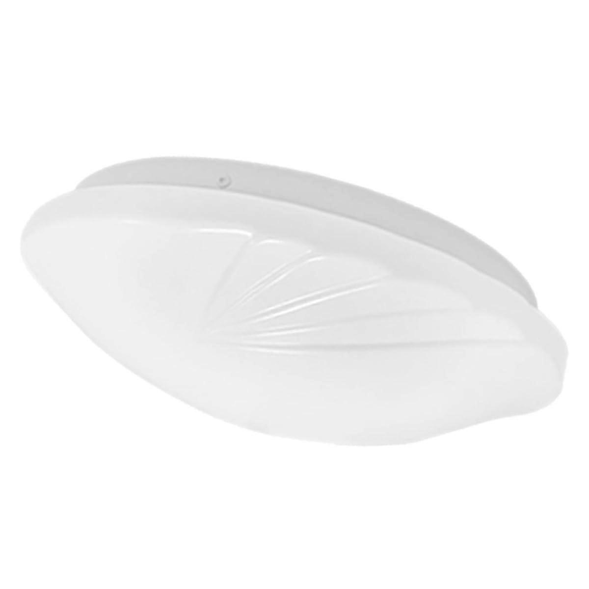 Round Ceiling Light Shade Cover 25.5cm AntiGlare Plastic Pendant Fixture for Bedroom Kitchen Ref:5409