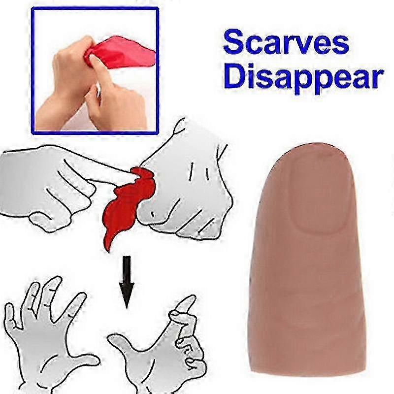 Vanishing Silk (soft Plastic Thumb Tip) - Magic Trick Hfmqv