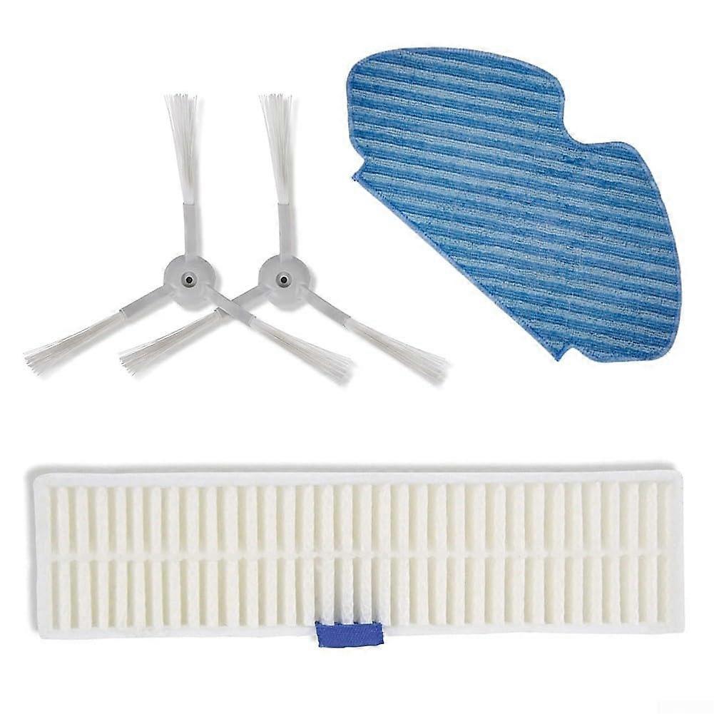 Robot Vacuum Cleaner Accessories for Explorer 60 ZR740003 Mop Cloth Filter Side Brush Replacement Kit