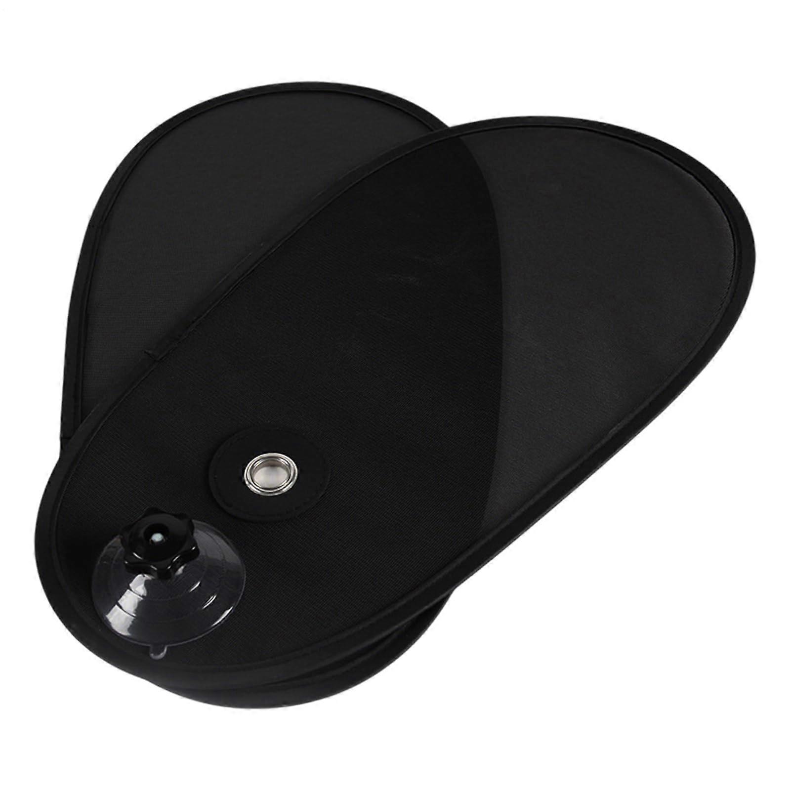 Car Sun Shade UV Protection Mesh with Secure Suction Cups Adjustable Fit for Side Windows