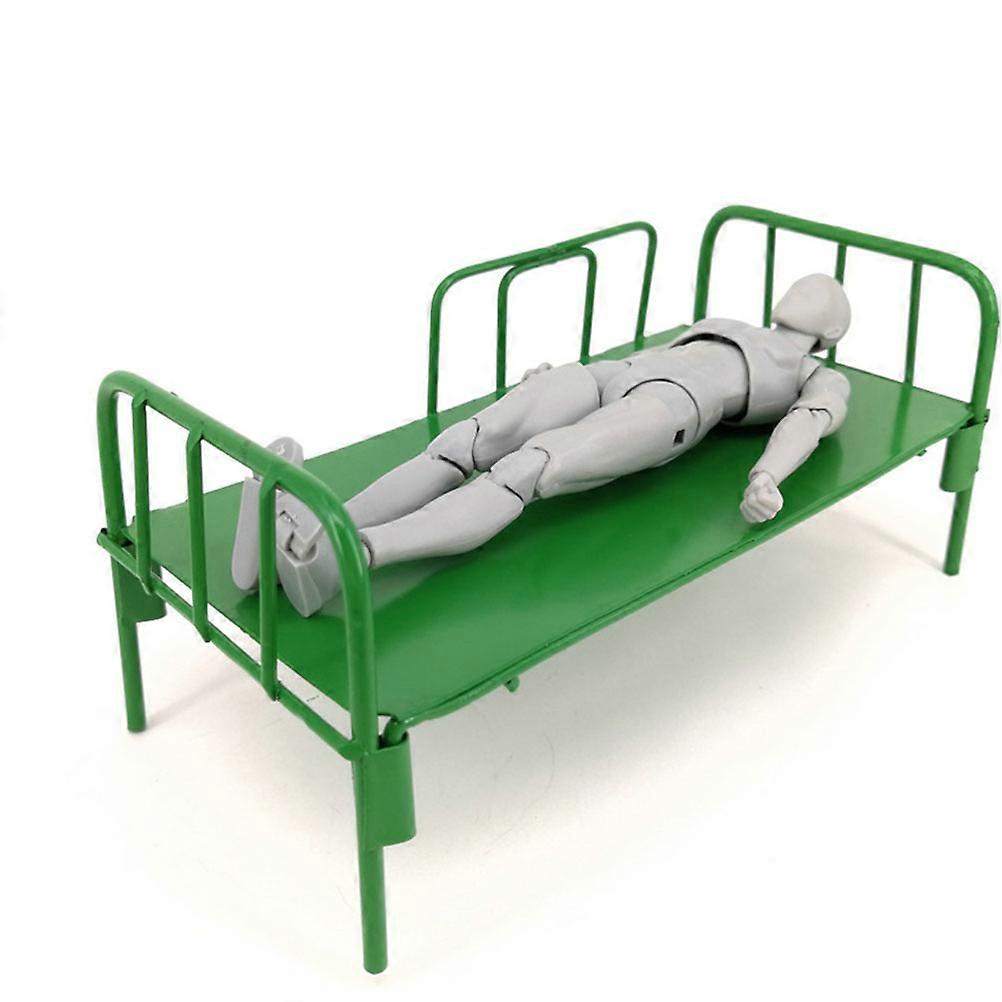 Wwawa House Model Mini Sleeping Bed for Desktop Decoration