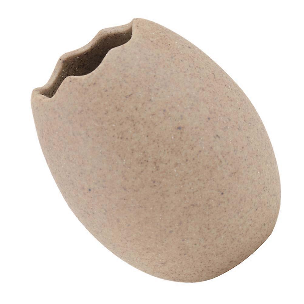 Small Eggshell Shaped Bowl Ceramic Serving Bowl for Storage