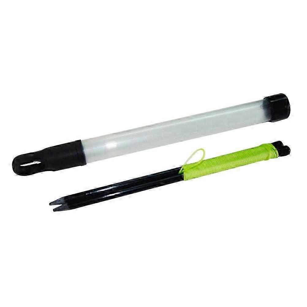 26-27 Alignment Sticks Swing Putting String with Pegs Professional Direction Practice for Beginners Training Aids (Black)