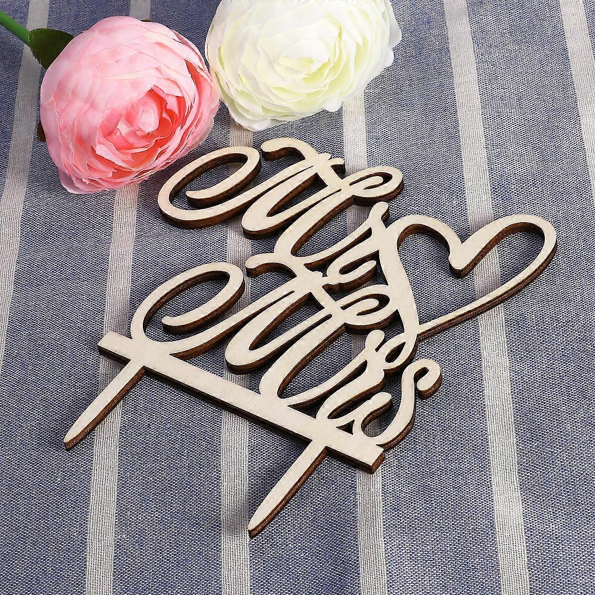 Egg Cake Topper Wood Wedding Decoration for Design