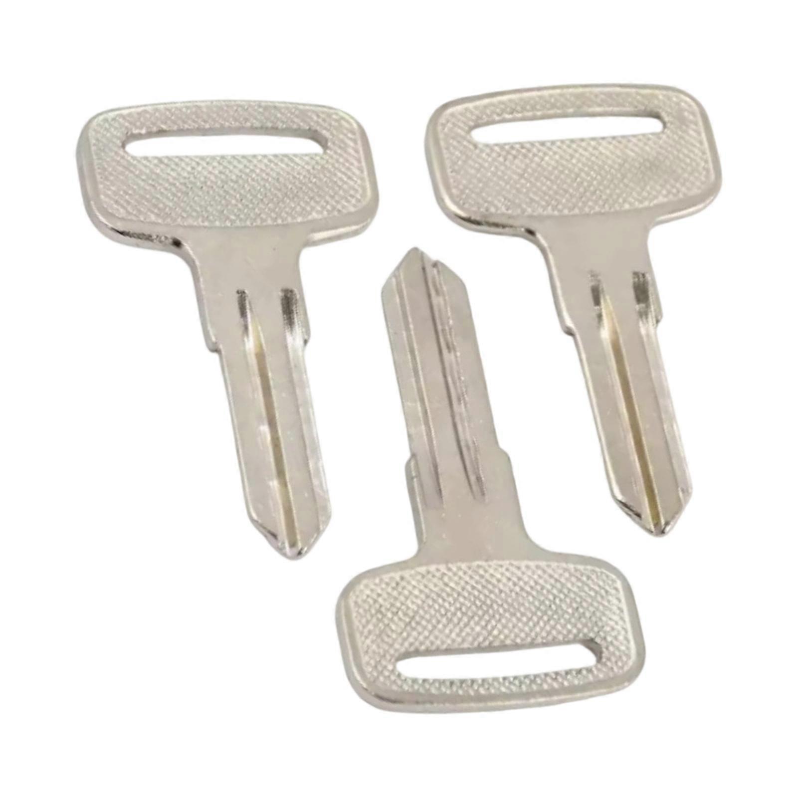 Universal ATV Replacement Key Blank for Quick Spare Creation Using DIY Method or Key Shops for Reliable Use Multicolor