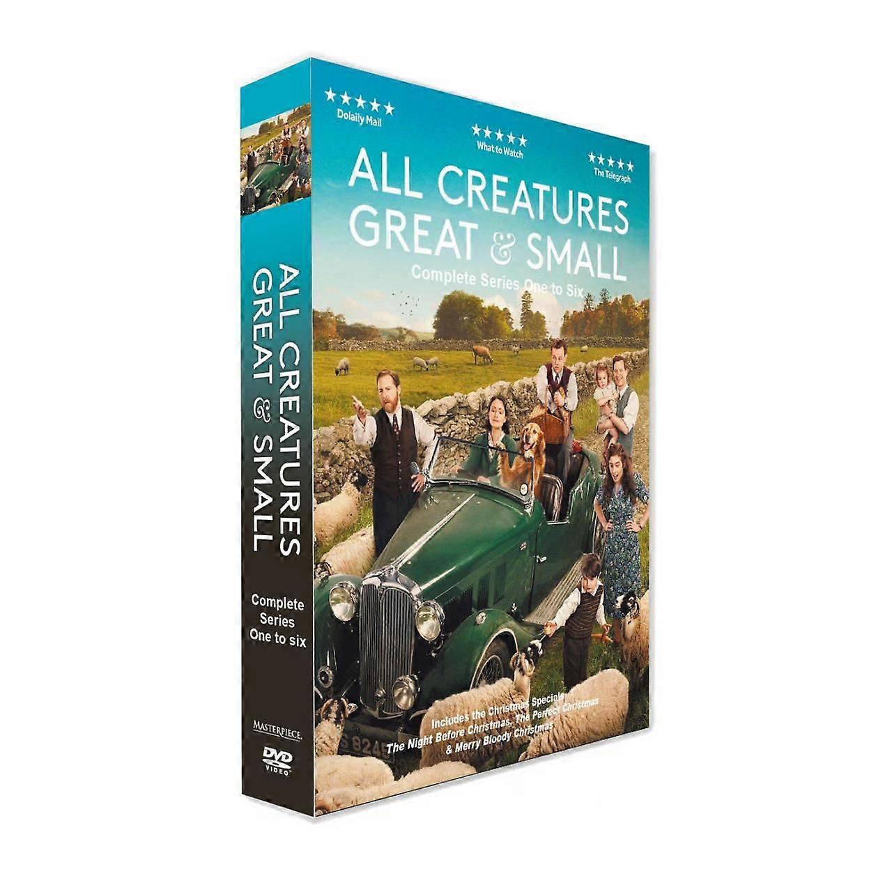 Nieuwe boxset All Creatures Great and Small Seizoen 1-5 DVD 10-disc Engelse versie
