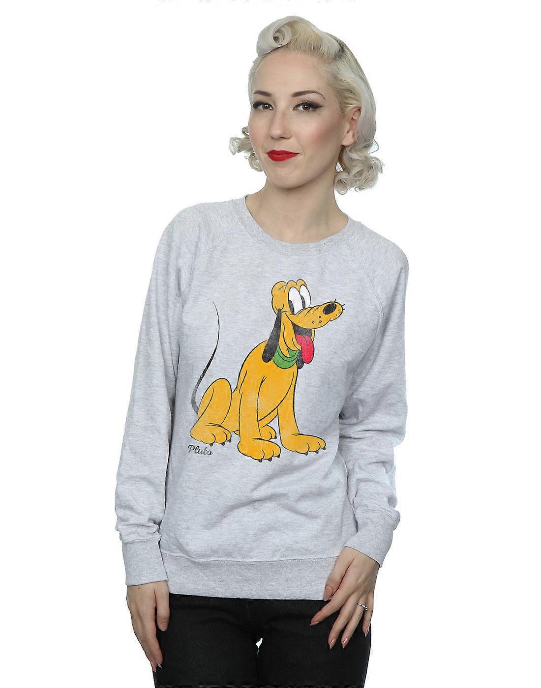 Disney Women's Classic Pluto Sweatshirt