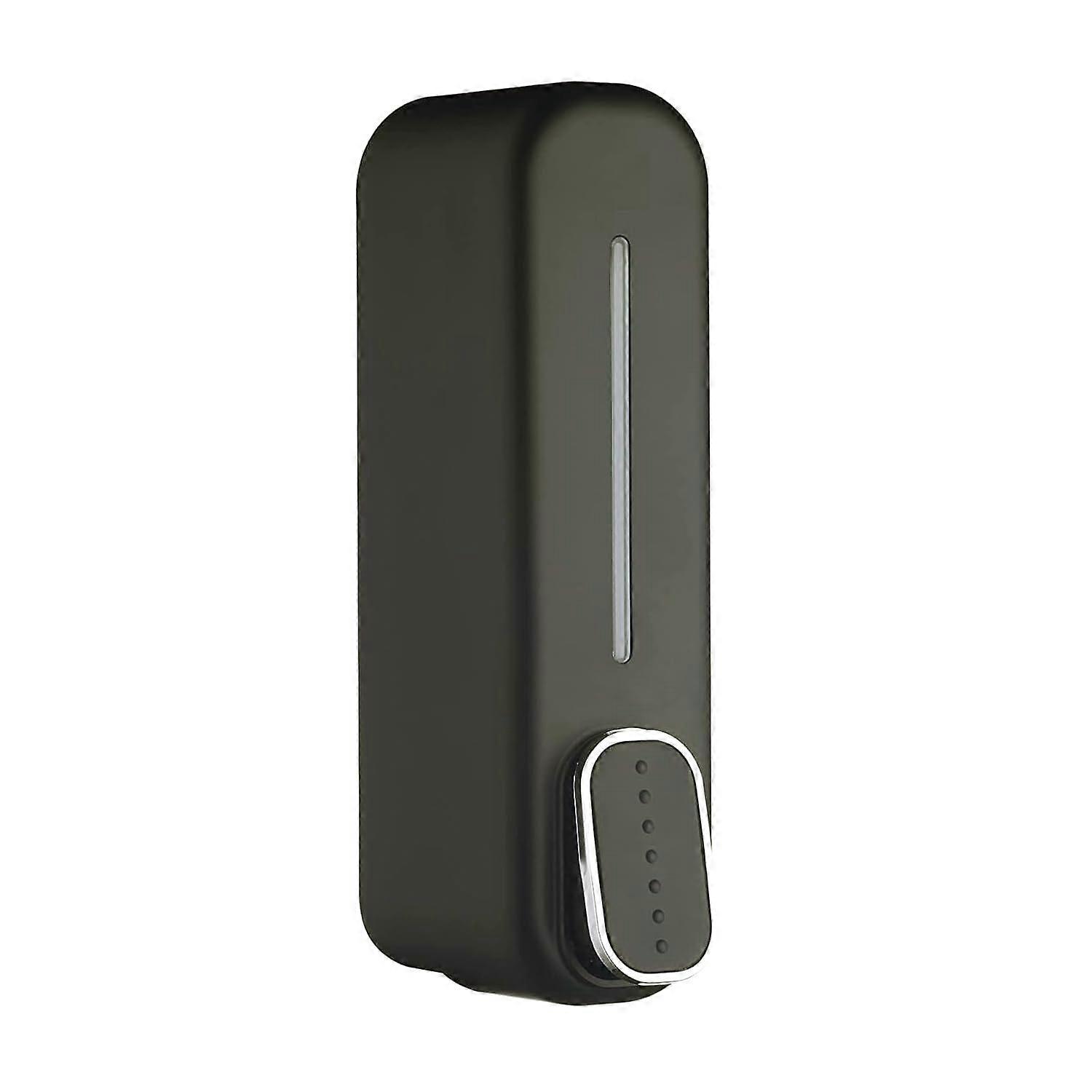 Wall Mounted Soap Dispenser with Refillable Transparent Container for Shampoo Conditioner and Sanitizer