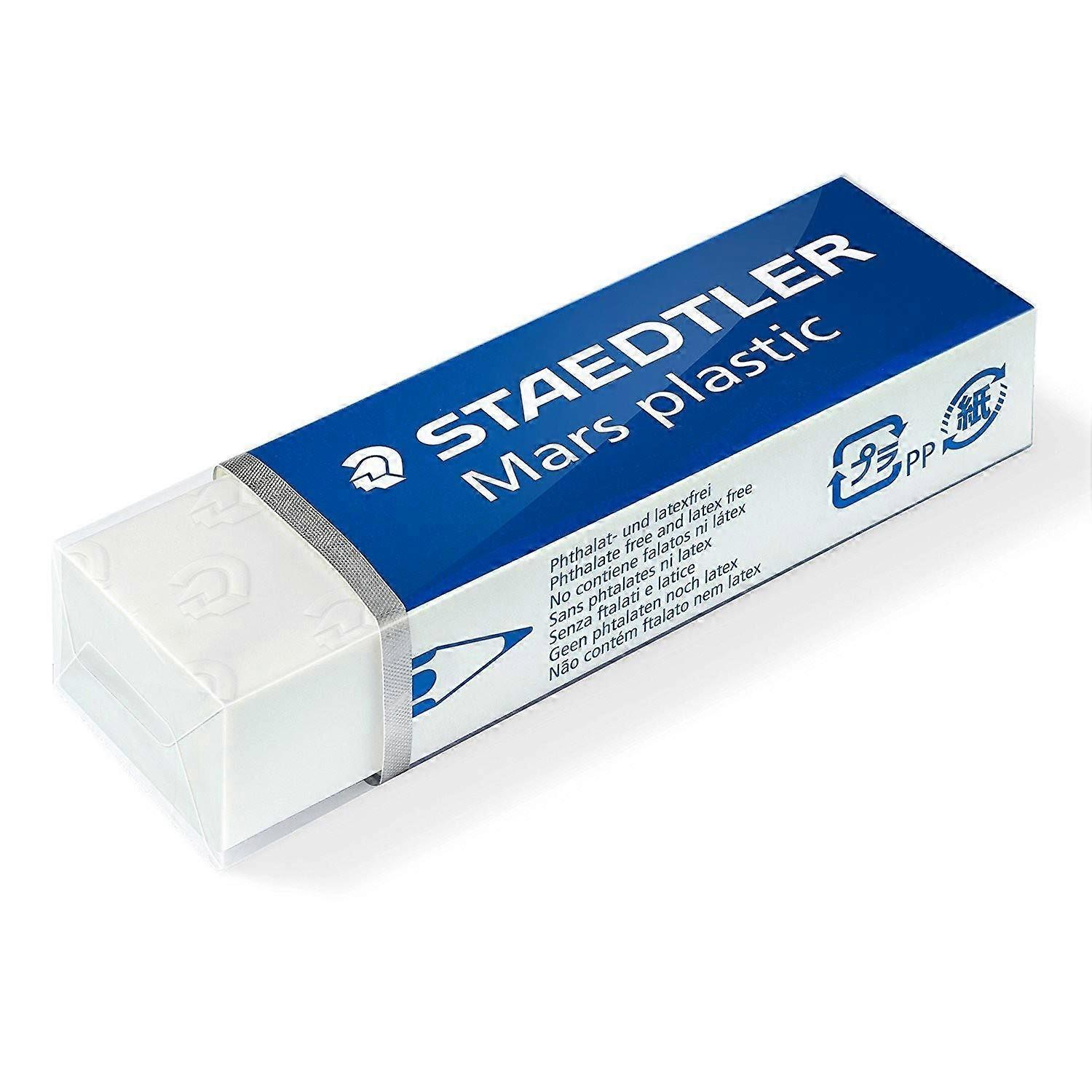Plastic Eraser for Graphite with Slide Sleeve, 65 x 23 x 13 mm