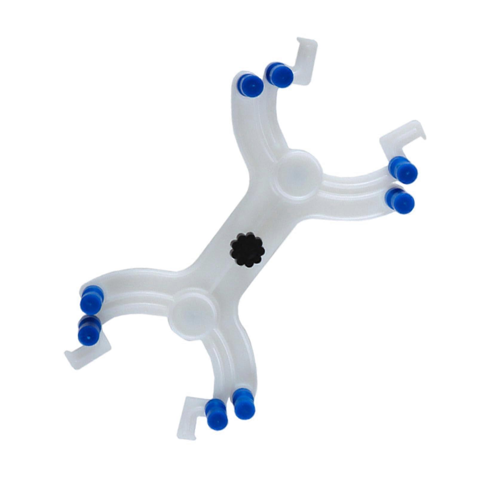 Laboratory Burette Clamp with Adjustable Butterfly Clip, Spring Loaded and Silicone Grips for Precise Titration