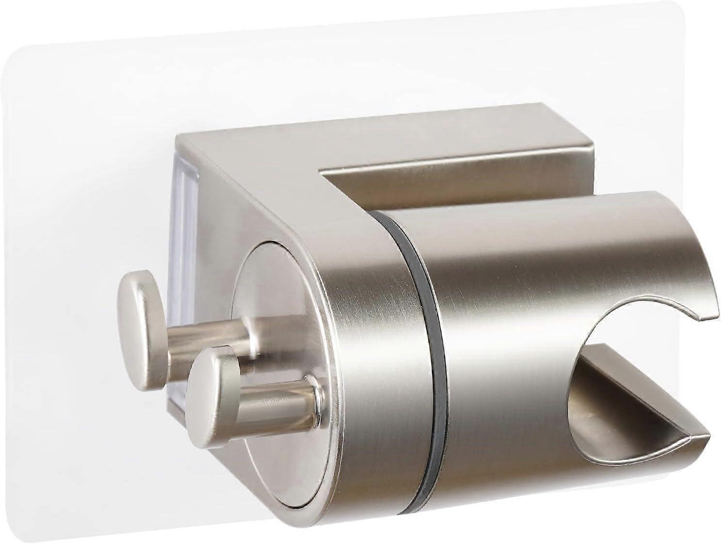 Shower Head Holder, Strong Adhesive Shower Hooks, 60 Adjustable Waterproof