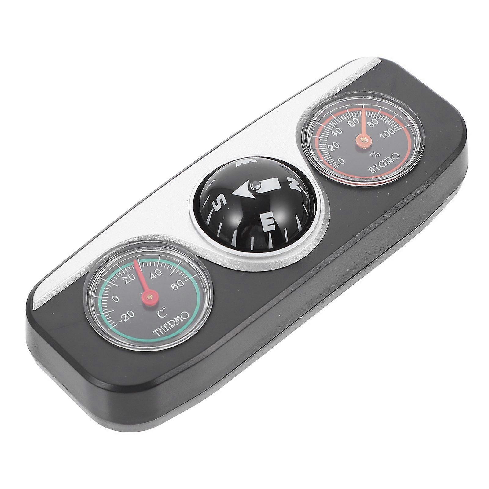 Car Auto Compass Dash Mount Navigation Direction Compass with Thermometer