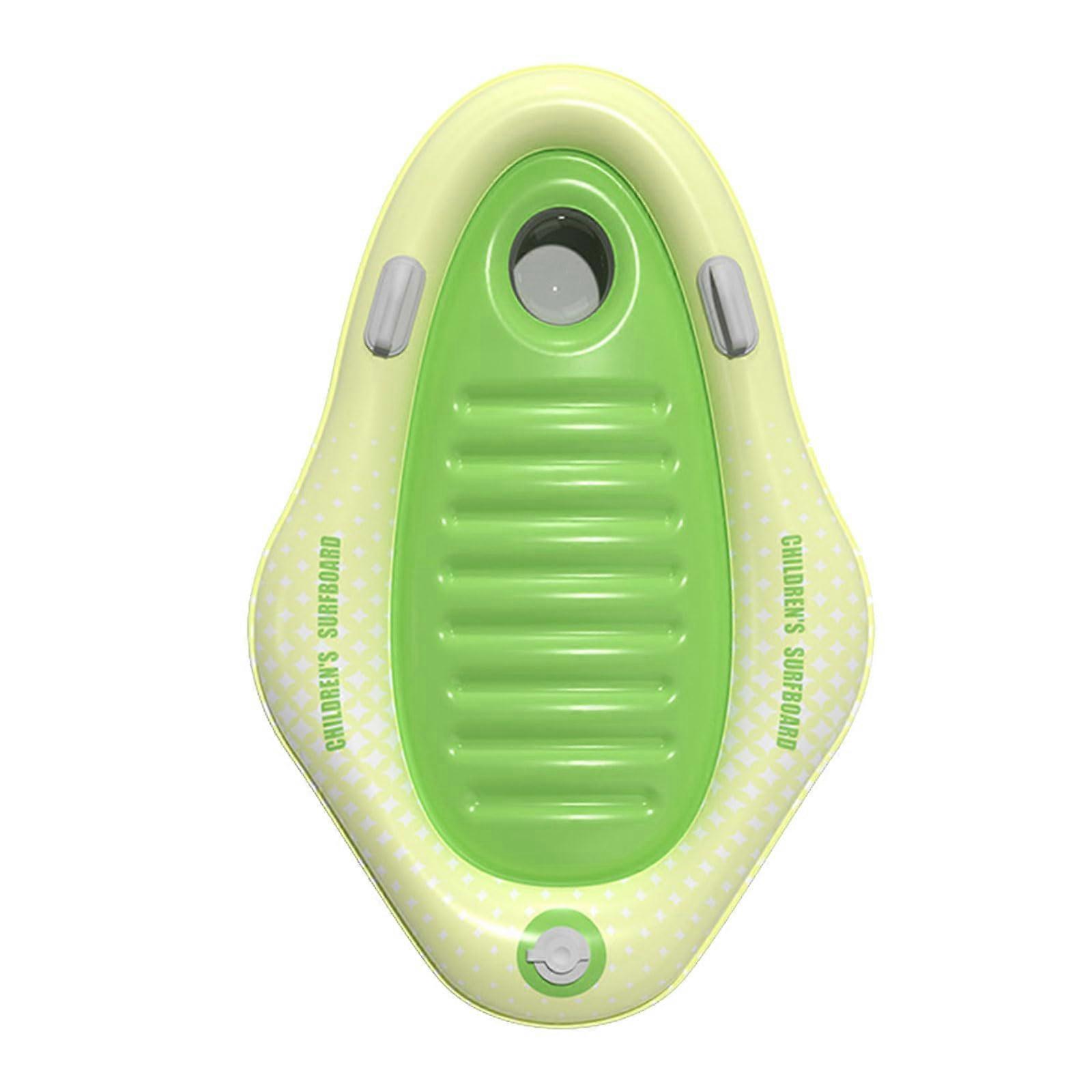 Kids Inflatable Surfboard with Quick Inflate Pump, Extra Thick PVC, Pool and Beach Float for Children