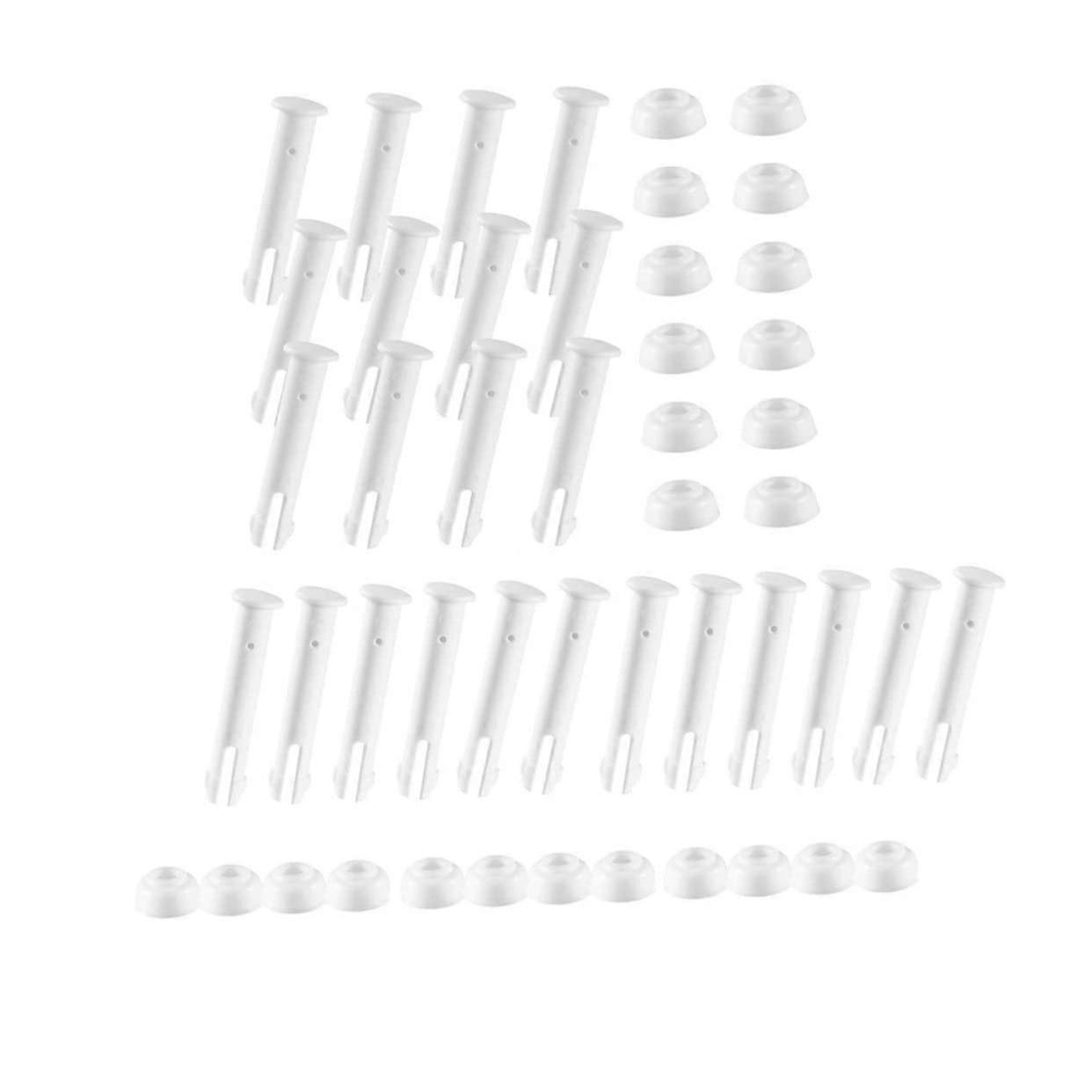 20pcs Swimming Pool Connector Pins with Seal ABS Frame Replacement for Quick Pool