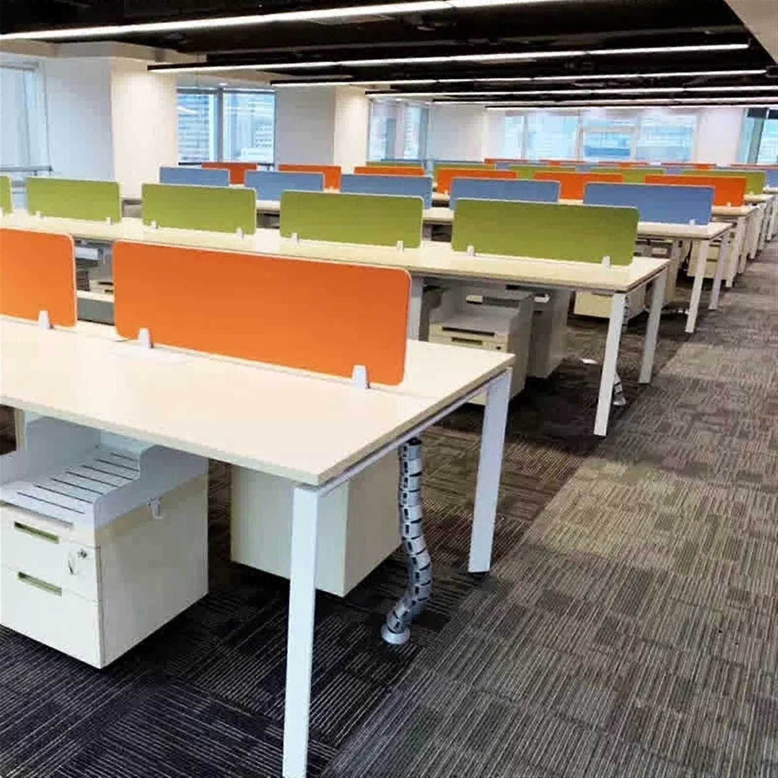 ClampOn Desk Privacy Panel for Home and Office, Tabletop Workstation Divider Screen 30x100cm