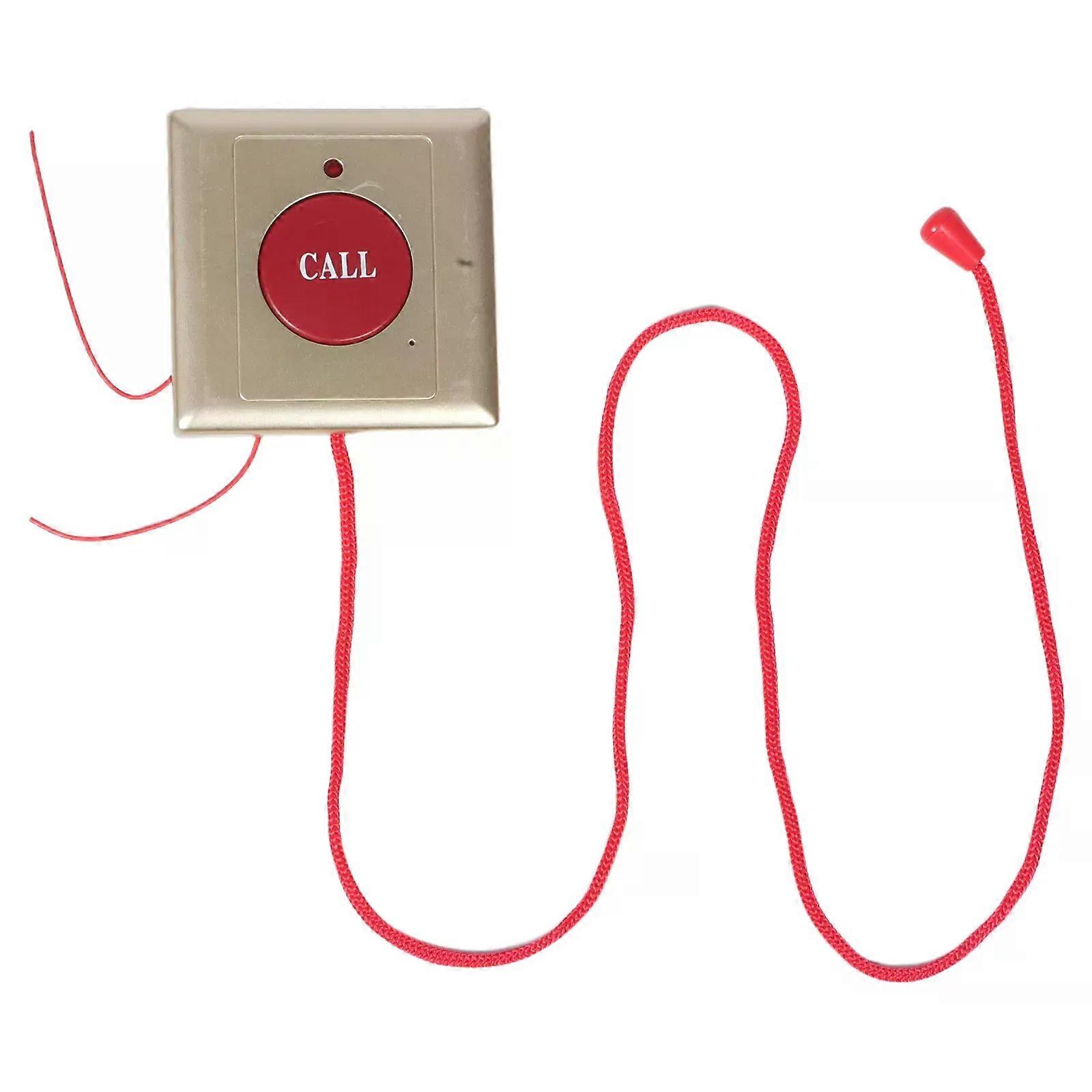 1pcs Button Emergency Alert For Elderly Pull Cord High Sensitivity Senior Safety Alarm System Durable