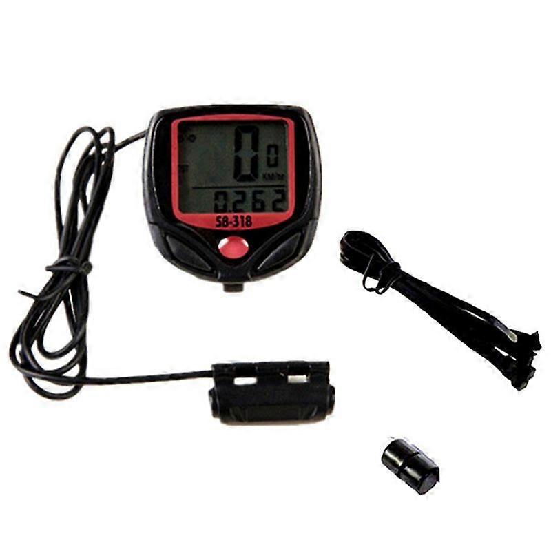 Waterproof Bike Computer Bicycle Meter Odometer Wired Stopwatch