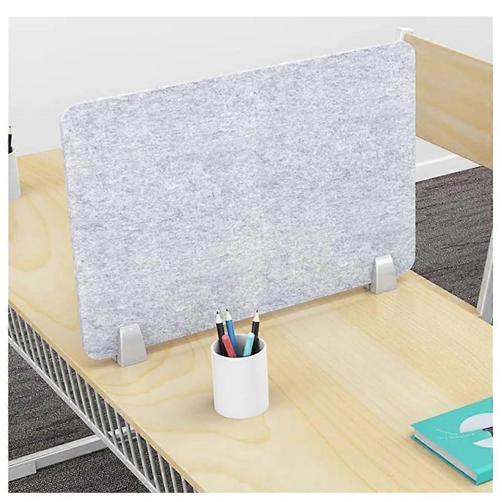 Desk Privacy Divider 40x40cm Transparent Desktop Partition Screen for Office Classroom