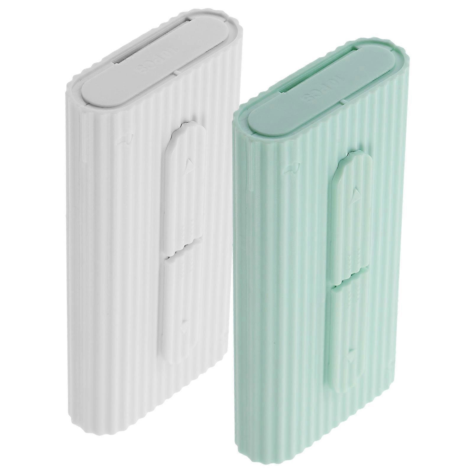 Assorted Color Floss for Daily Use 2Pcs Teeth Organizer