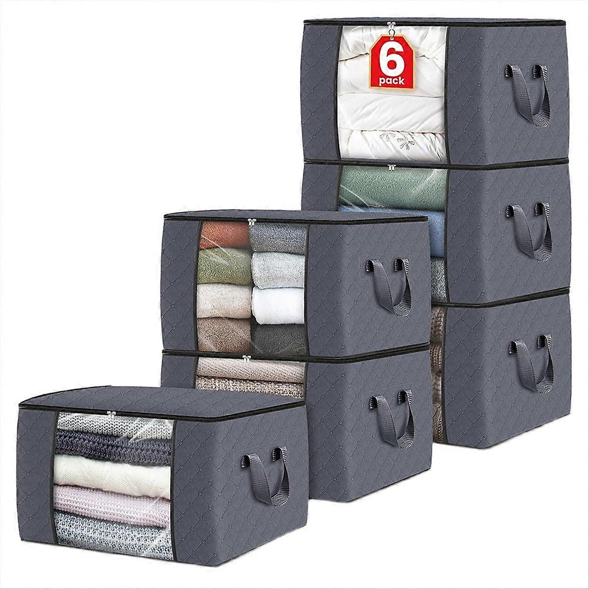 Clothes Storage, Foldable Thick Fabric Storage Bags