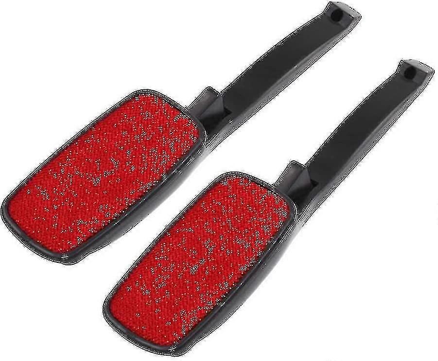 2-pack luddborste för kläd- och tygvård