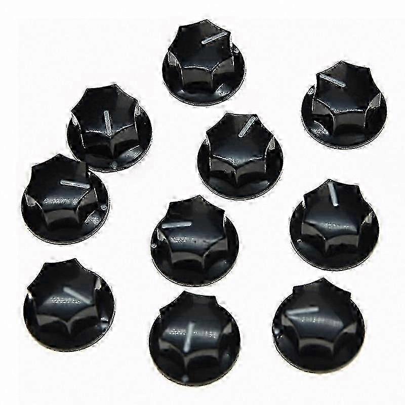 10pcs Brass Guitar Knobs for Amplifier Bass Tone Volume Control
