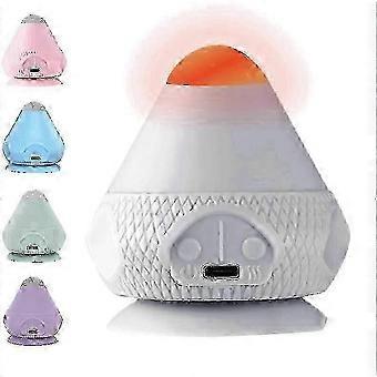 Automassageador de silicone com calor e vibração com bolas de massagem e pontos de gatilho