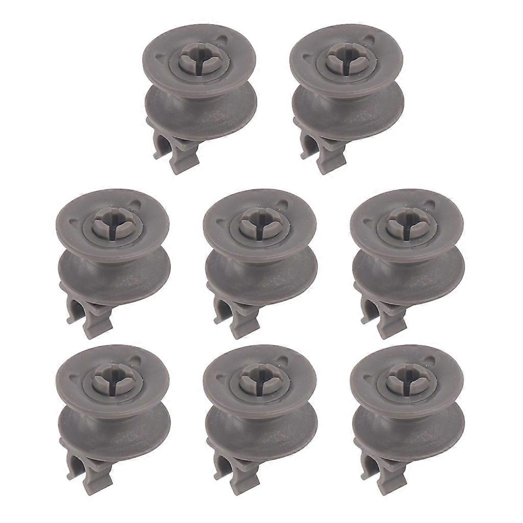 4/8Pcs 4581DD3002A Dishwasher Upper Rack Wheels Dishrack Roller Assembly