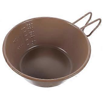 Camping Bowls Stainless Steel Bowl with Handle for Outdoor Use