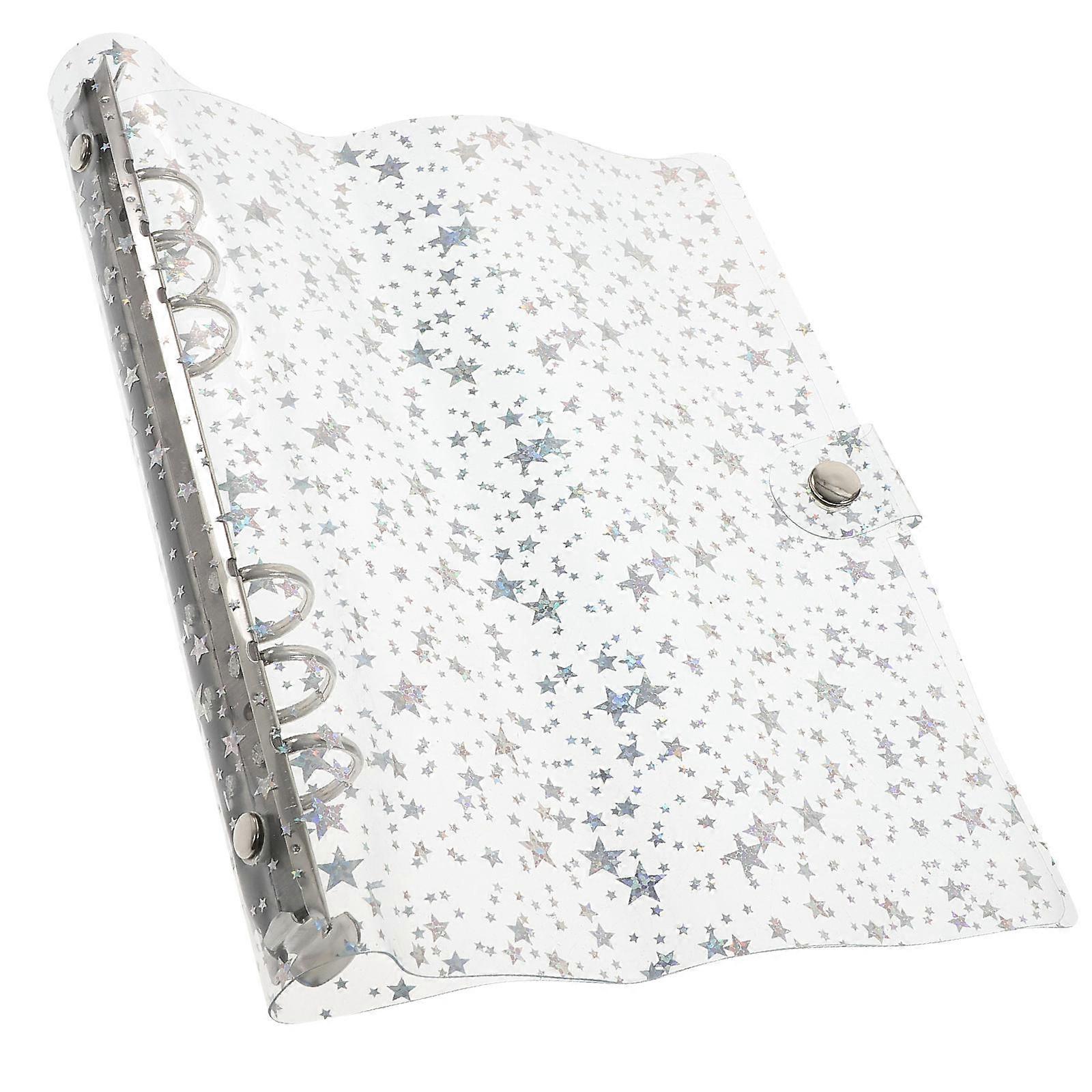 Notebook Shell Transparent Binder for Protection 2Pcs School Accessory