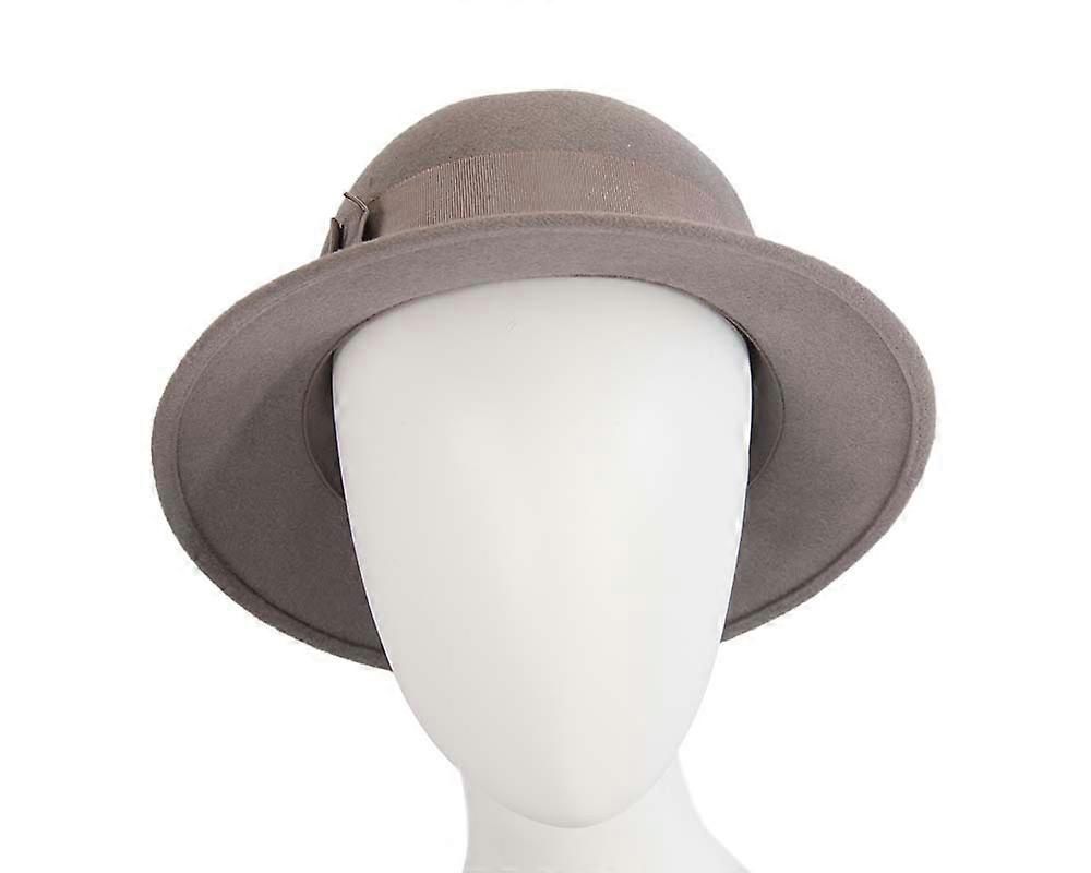 Exclusive grey rabbit fur hat T100G