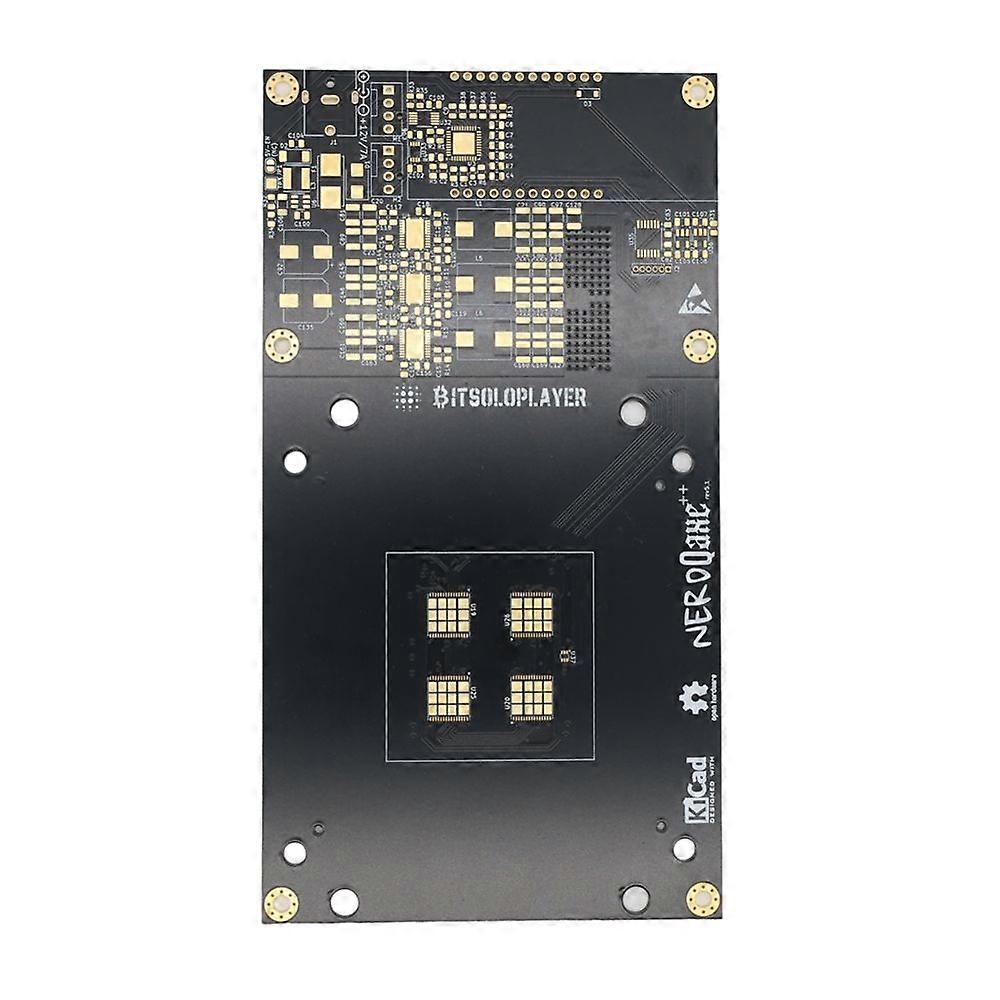 Carte PCB Open Source plaquée or pour NerdQaxe++ 4.8 TH/S