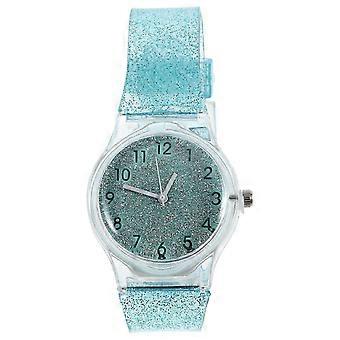Kinderhorloge, modieus quartz uurwerk, blauw, cadeauverpakking (1 stuk)