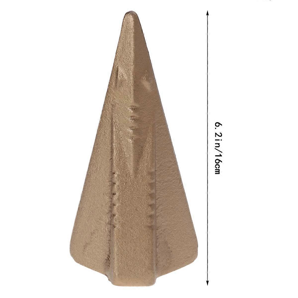 Timber Splitter Log Splitting Tools Pointed-Tip For Outdoor Work 1Pack