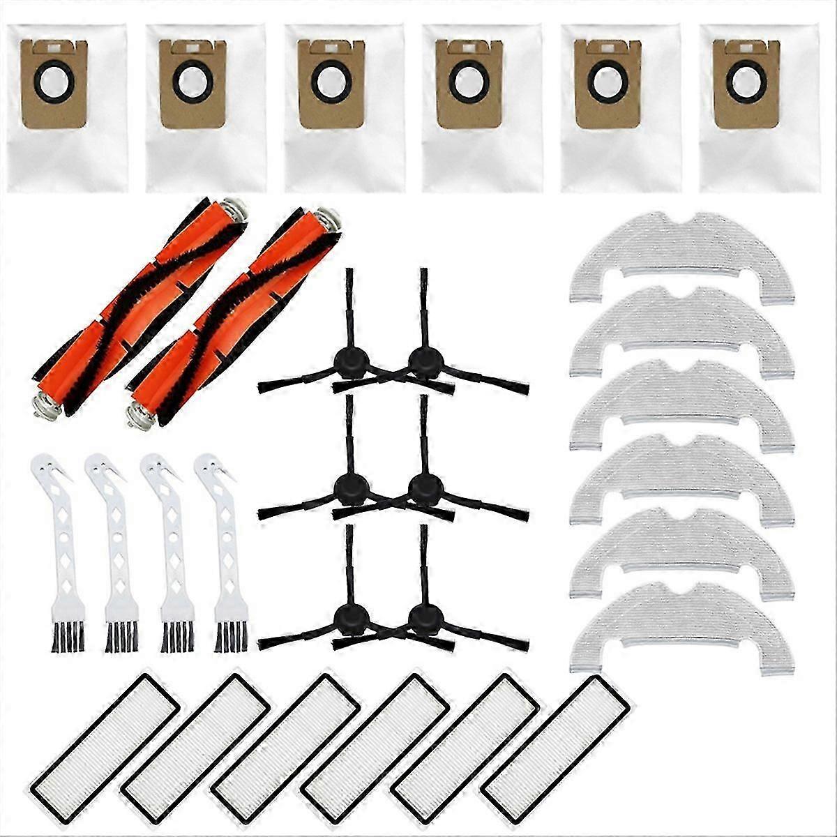 For L10 Plus Robot Vacuum Cleaner Main Brush,Side Brush Filter