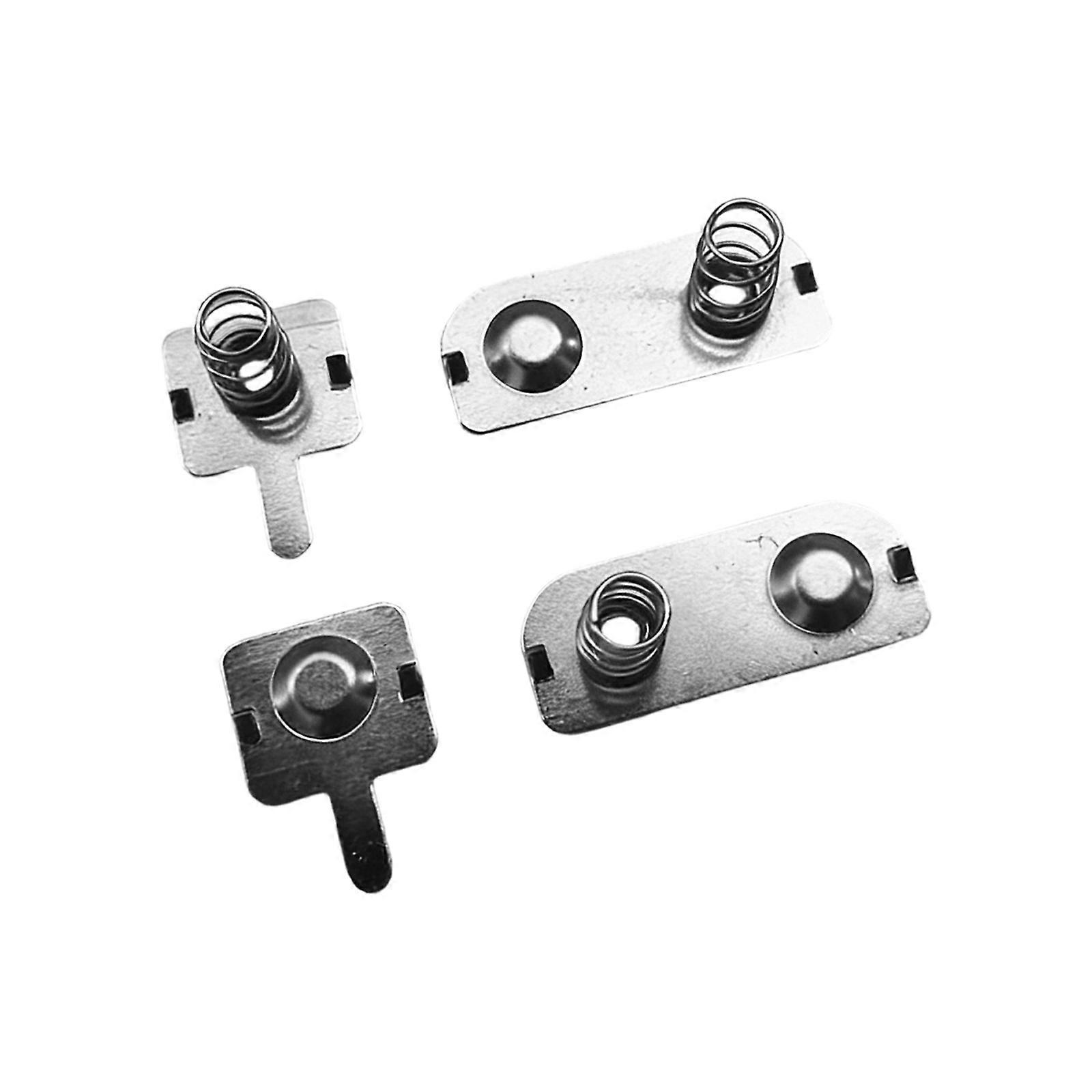 4Pcs Long Battery Spring Contacts For Smooth Electrical Connection Multicolor