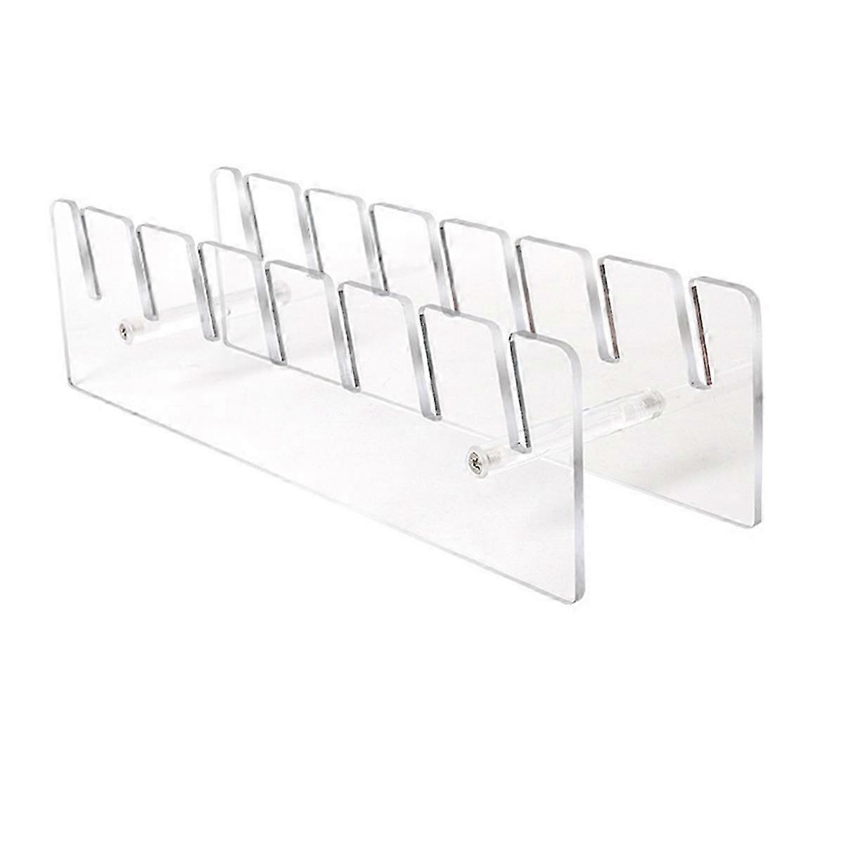 Hat Storage Display compatible withBedroom Dresser Transparent