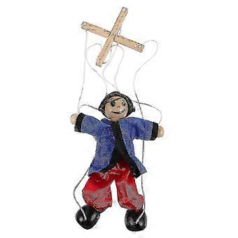 Pirate Marionette Puppet String Wood Pirate String Marionette Puppet Show Toy Interactive Pirate Toy