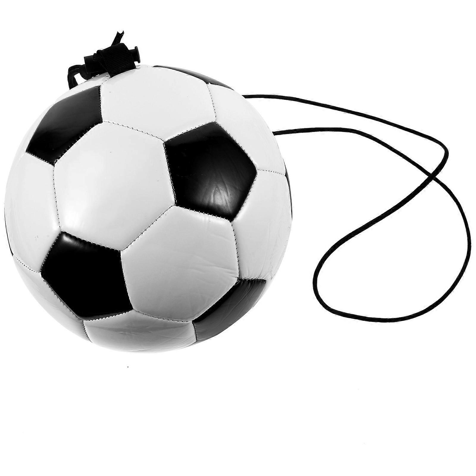 Børnefodboldtræningsfodbold med reb