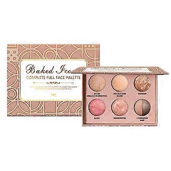 2pcsMulti-functional Makeup Palette, All-in-one Design for Daily Makeup and Care