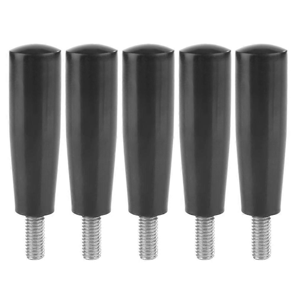 5Pcs Thread Milling Machine Replacement Accessory Tool Revolving Bakelite Handle M8 * 63