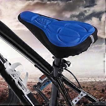 Drfeify Bike Seat Cover Breathable Soft Saddle Cover Blue