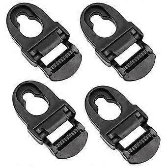 4pcs Kayak Seat Clips Replacement Kayak Buckle Accessories Buckle Webbing Nylon Backpack Adjustment Buckle