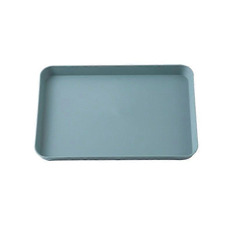 Rectangular household minimalist plastic tea tray table dessert small pallet