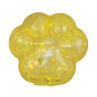 Cat Paw Squeeze Toy Flexibele Slow Rebound Pailletten Maltose Ball Pinch Toy Verlichten Stress Zacht TPR Vent Ball Squishes Decompressie Speelgoed Party Favors