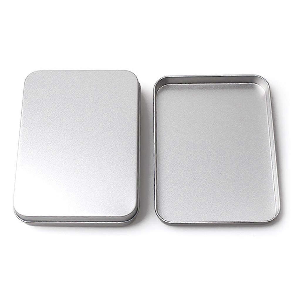 Sugar Candy Packaging Boxes Wedding Candy Boxes for Storage 4Pcs Silver