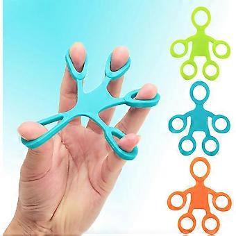Hand Resistance Bands Hand Extensor Finger Grip Strengthener, Finger Stretcher Hand Resistance Bands Extensor Exerciser Grip Strengthener Blue*1
