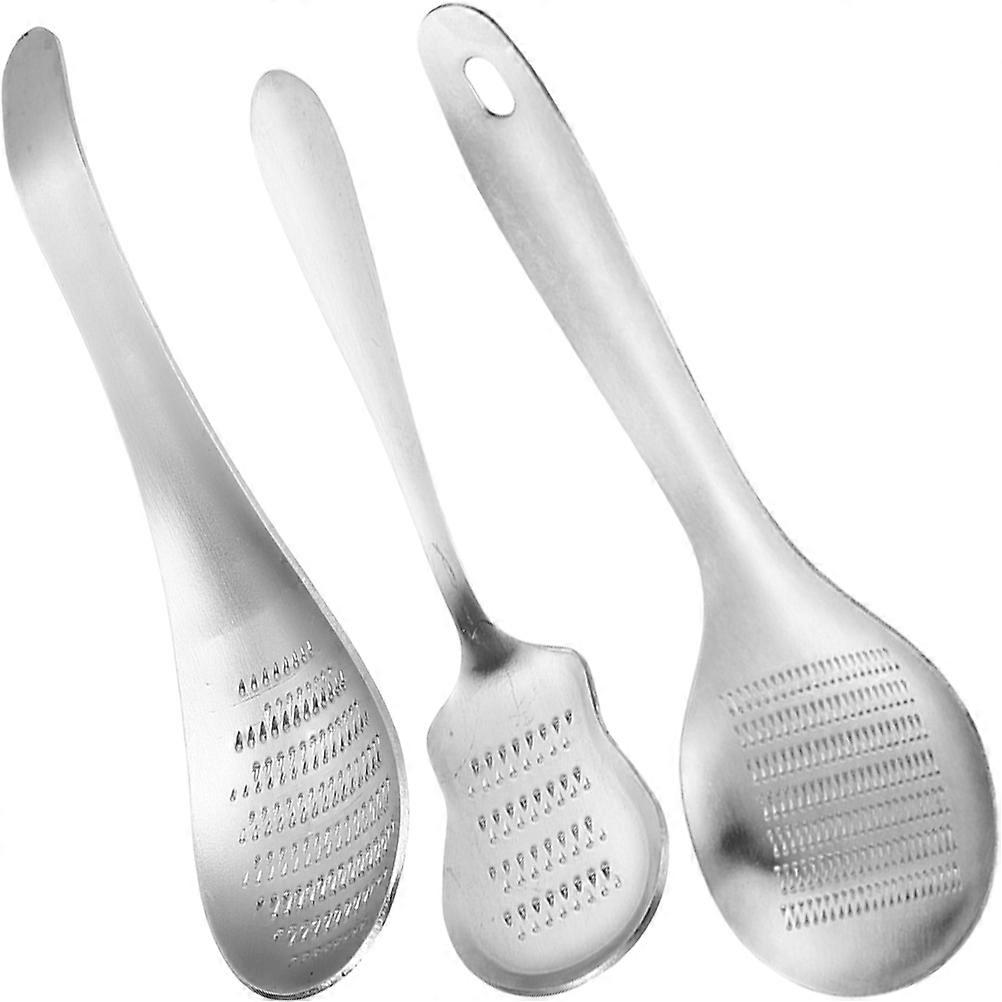 Silver Household Ginger Grinders Multi-Function Garlic Mincers 9Pcs Set
