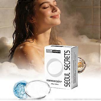 1/2/3 Shea Butter Aloe Vitamin E Cleansing Soap, Nourish Dry Skin Deep Clean Grime, Gentle Daily Home Shower Body Wash Bar
