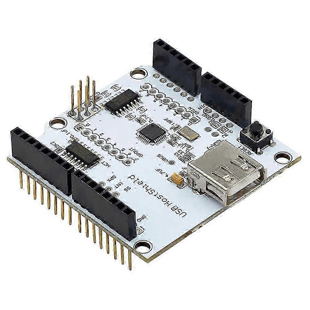 USB Host Shield 2.0,Compatible DIY Electronics Expansion Board Module,USB Interface Controller for Robotics & Projects